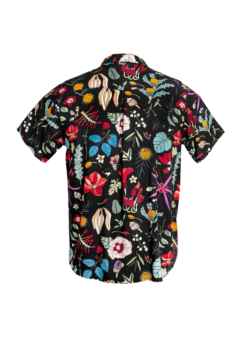 Darwin Floral Black